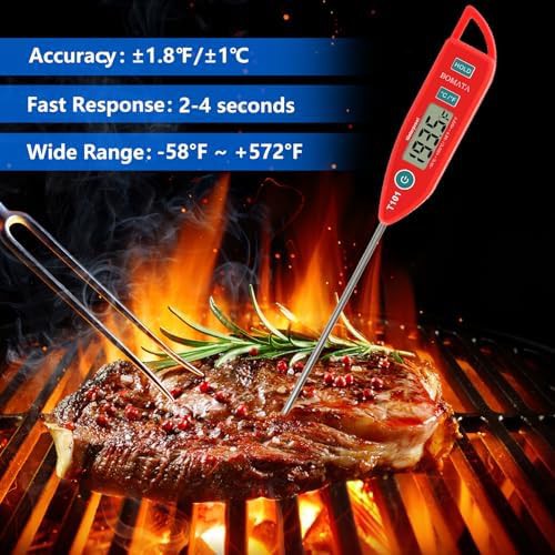 Two pack waterproof instant read thermometers — photo 3