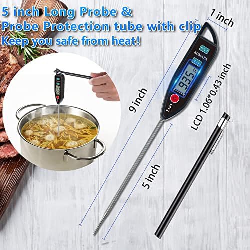 Two pack waterproof instant read thermometers — photo 4