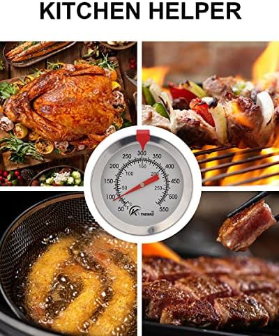 Two pack of stainless candy and fry thermometers — photo 4
