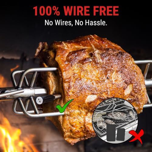 Wireless single probe thermometer with 500 foot range — photo 3