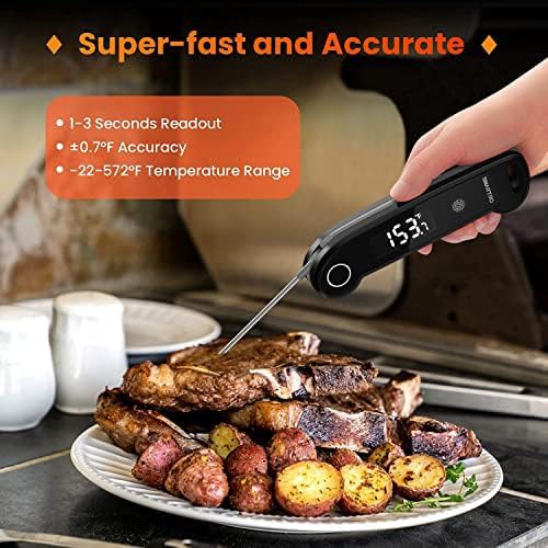 Single probe digital thermocouple bbq thermometer — photo 3