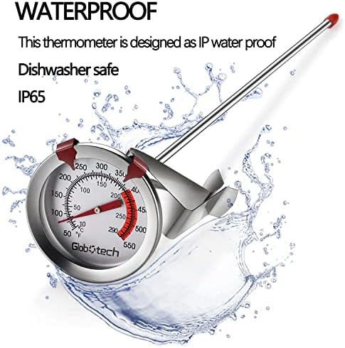 Long stem stainless steel deep fry thermometer — photo 3