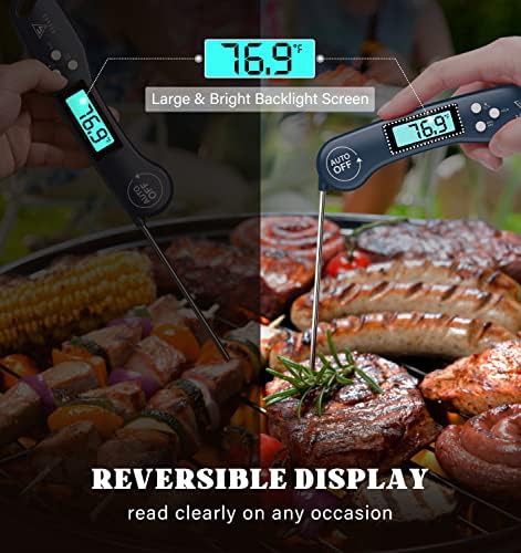 Blue ultra thin digital dial thermometer — photo 4