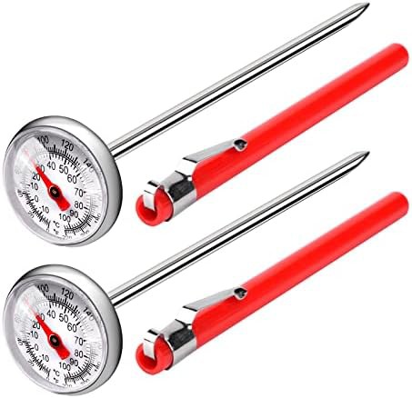 Two pack pocket grilling thermometers