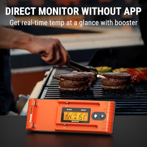 Wireless dual probe thermometer with LCD booster — photo 3