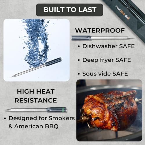 Extended Range Wireless Meat Thermometer — photo 5