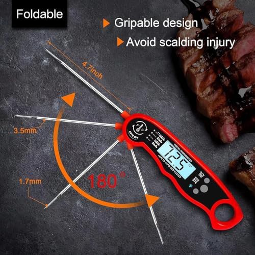 Magnetic instant read collapsible probe thermometer — photo 3