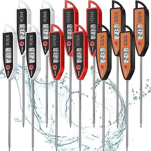 Twelve Piece Digital Food Thermometer Pack