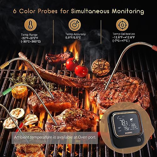 Six probe wifi and bluetooth thermometer — photo 4
