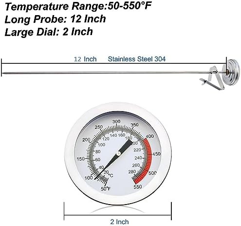 Twelve inch probe candy thermometer pair — photo 4