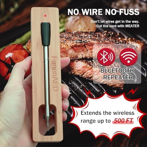 Wireless bluetooth thermometer with ceramic probe — photo 5