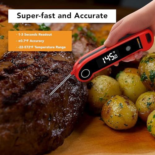 Digital instant read thermometer for BBQ and grilling — photo 3