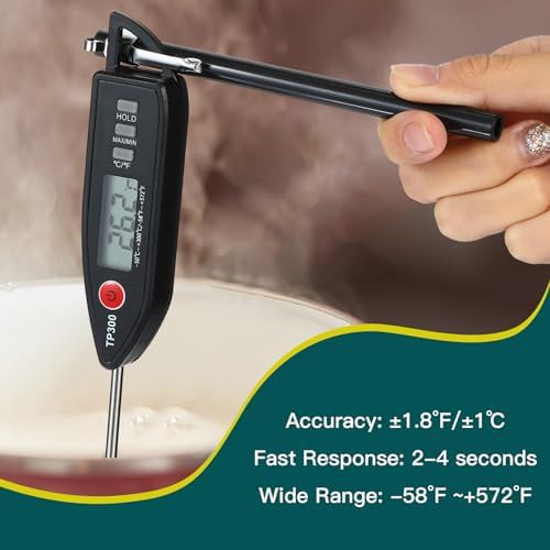 Ten pack black long probe thermometers — photo 5