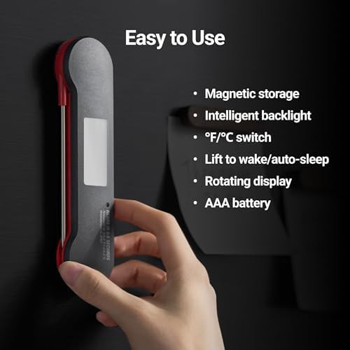 Professional IP67 waterproof instant read thermometer — photo 4