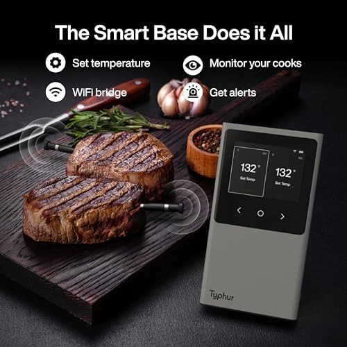 Wireless WiFi thermometer with two digital probes — photo 4