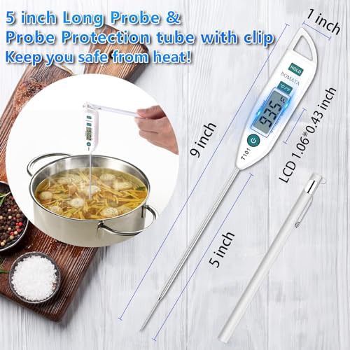 Six pack waterproof instant read thermometers — photo 4