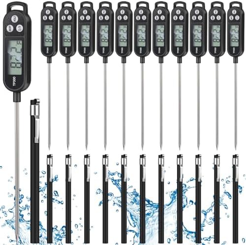 Twelve pack meat thermometer probes
