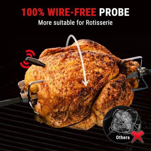 Wireless dual probe thermometer with 1000 foot range — photo 5