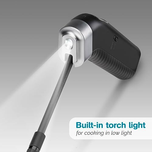 Instant read thermometer with built-in torch light — photo 5