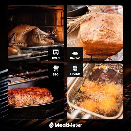 Red waterproof magnetic instant read thermometer — photo 3