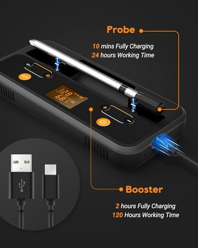Smart Bluetooth thermometer for smoker and grill — photo 4