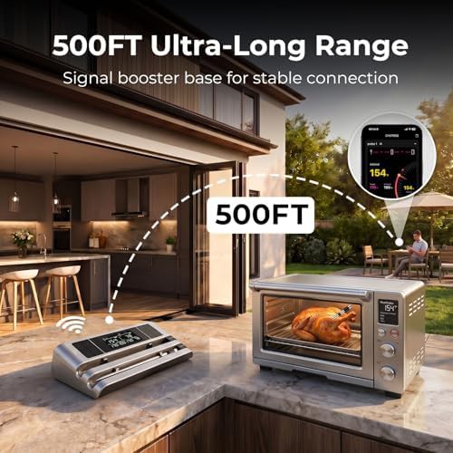 Rechargeable Stainless Wireless Grill Thermometer — photo 3