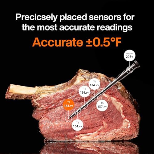 Wireless quad thermometer with four waterproof probes — photo 4