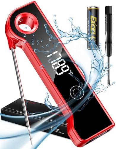 High accuracy thermometer for candy and deep frying