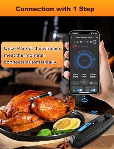 Wireless Stainless Steel BBQ Probe — photo 5