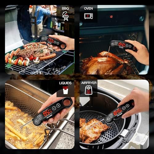 Black rapid accurate frying thermometer — photo 3