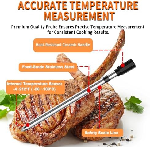 Dual probe bluetooth meat thermometer — photo 3