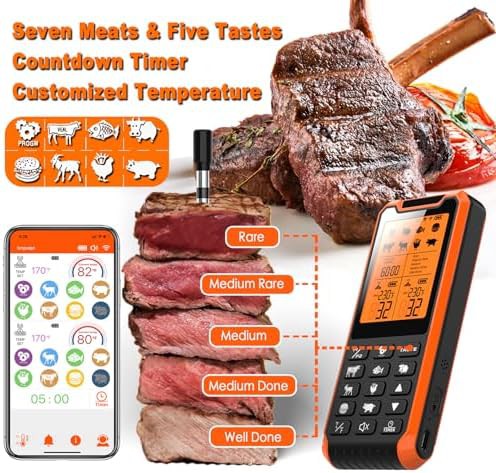 Dual probe bluetooth meat thermometer — photo 4