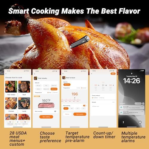 Wireless four probe wifi meat thermometer — photo 5