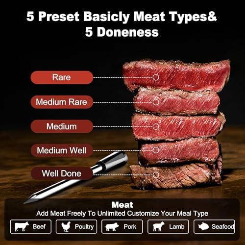 Wireless four probe bluetooth smoker thermometer — photo 5