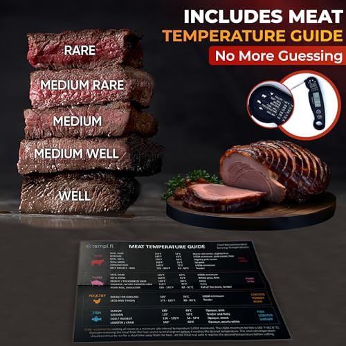 Waterproof backlit instant read thermometer — photo 4