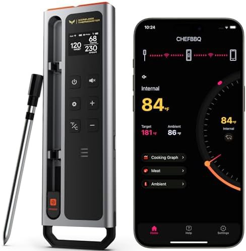 Remote Monitoring Bluetooth Meat Probe