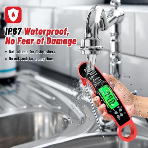 Digital instant read single probe thermometer — photo 5