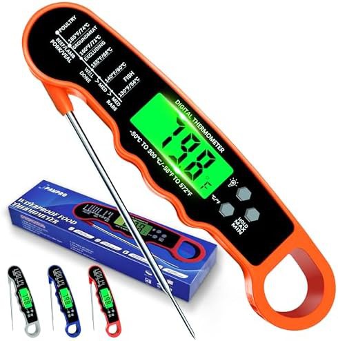 Precision digital instant read probe thermometer