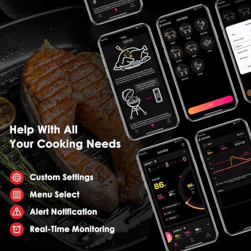 Dual probe wireless grill thermometer 800ft — photo 5