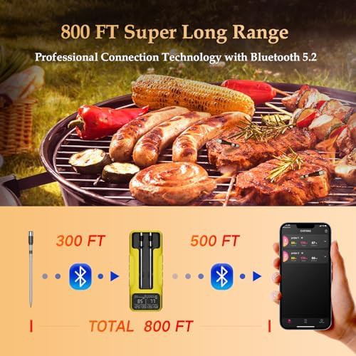 Dual probe long range wireless thermometer — photo 3