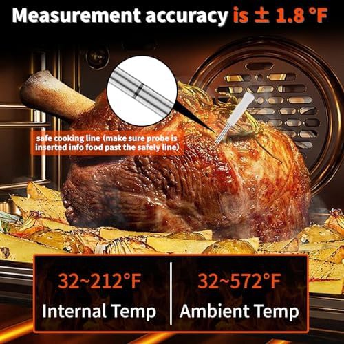Bluetooth smart meat probe with dual sensors — photo 3