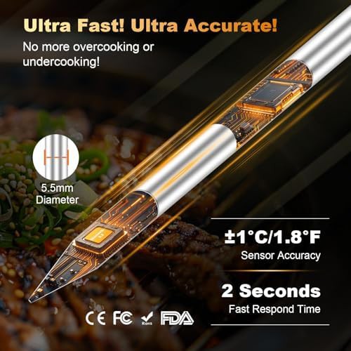 WiFi wireless waterproof meat probe — photo 4