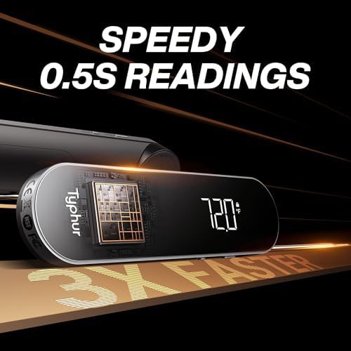 Instant read digital thermometer with half second response — photo 3