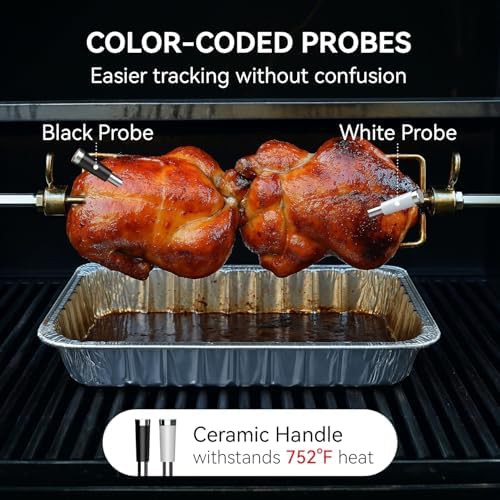 Waterproof dual probe wireless thermometer booster — photo 5