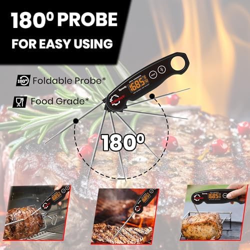 One second instant read waterproof digital thermometer — photo 4