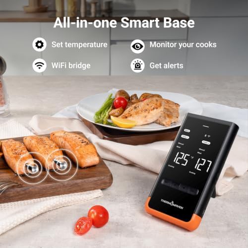 Dual probe WiFi grill thermometer 500ft — photo 3