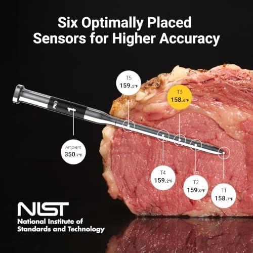 Dual probe WiFi grill thermometer 500ft — photo 5