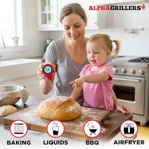 Long probe digital thermometer for bread — photo 3