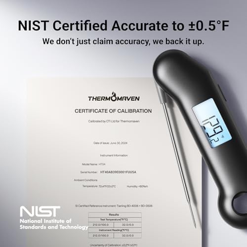 Black and gray fast response digital thermometer — photo 3