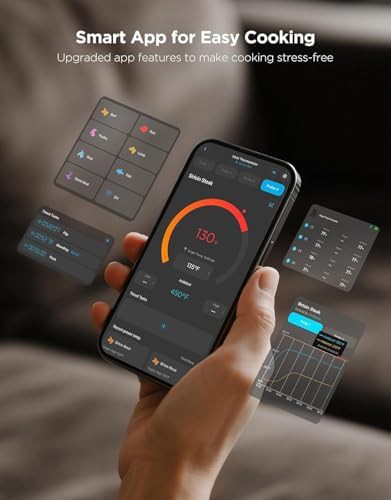 Smart wireless thermometer with dual probes — photo 4
